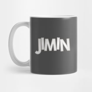 BTS Bangtan Park Jimin text typography army | Morcaworks Mug